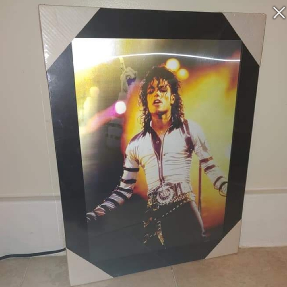 3D Michael Jackson Hologram Picture